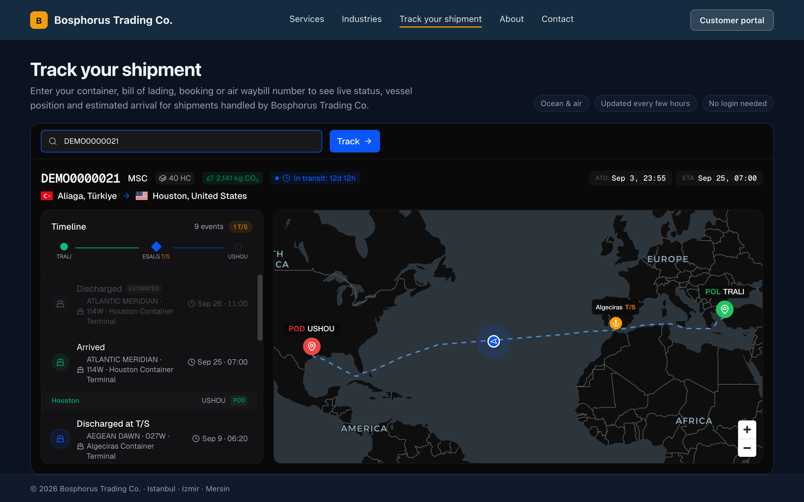 Embed Tracking Tool — Navlo product screenshot