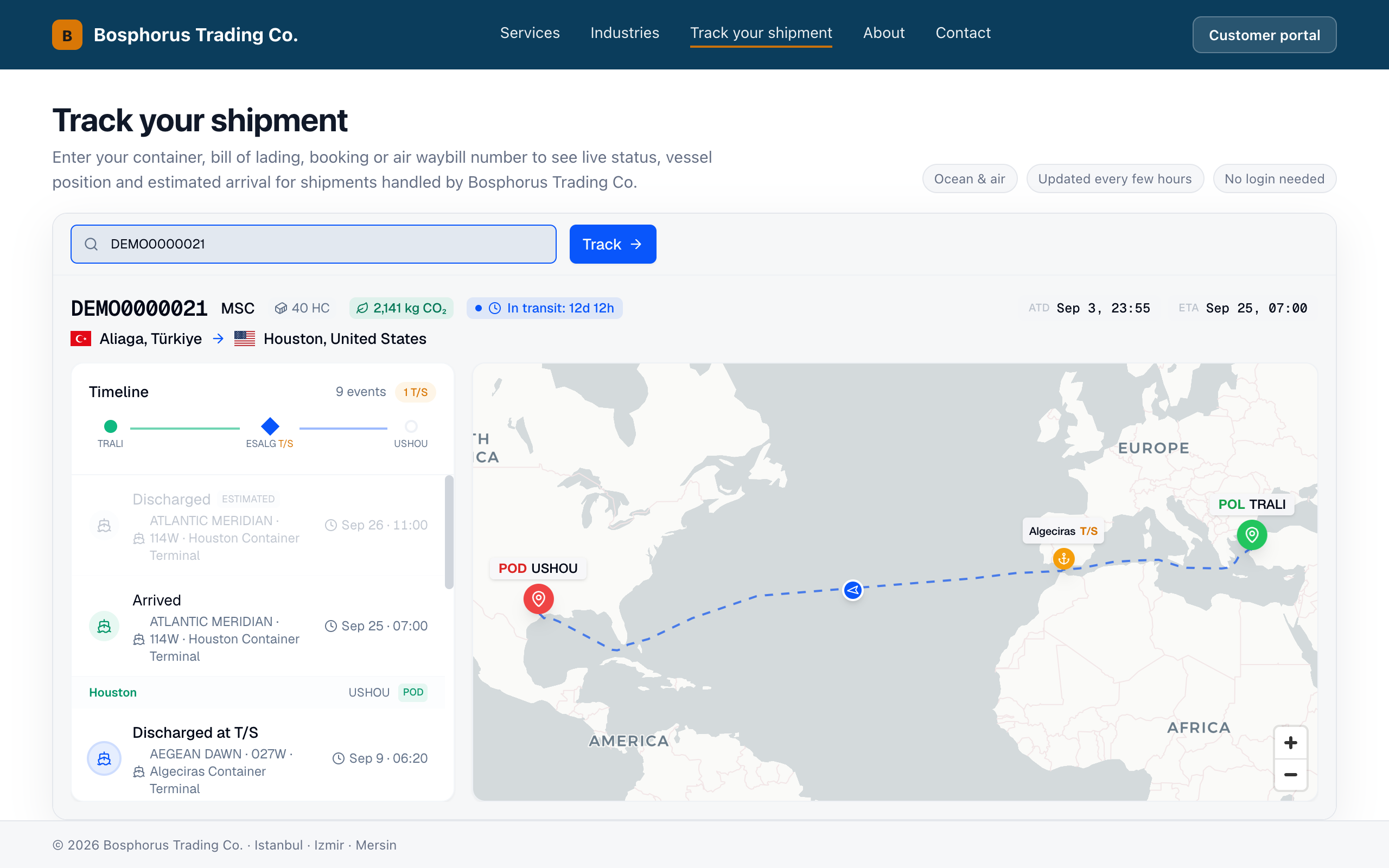 Embed Tracking Tool — Navlo product screenshot