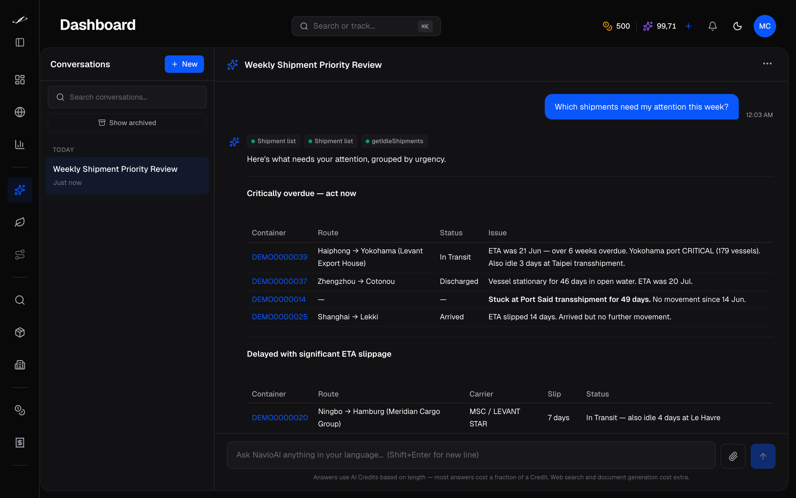 Navlo AI — Navlo product screenshot