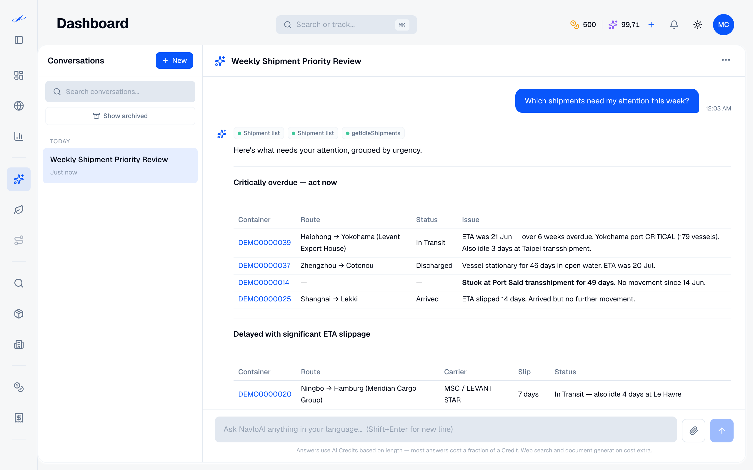 Navlo AI — Navlo product screenshot