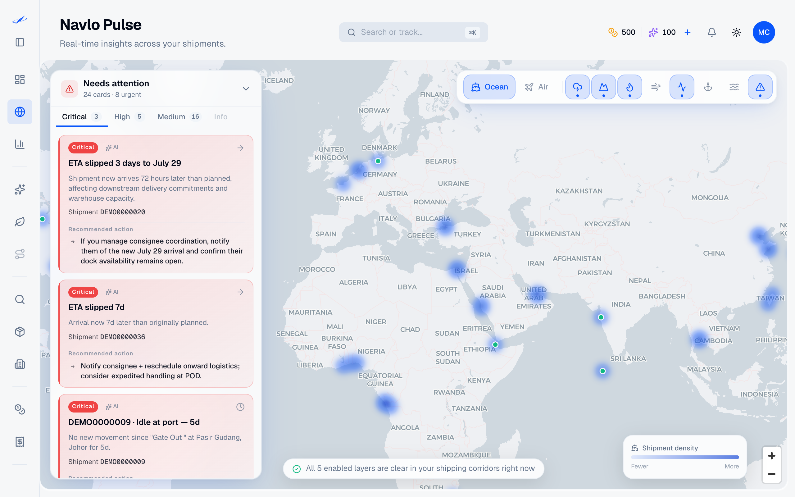 Navlo Pulse — Navlo product screenshot